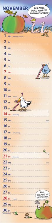 Produktbild: Notizkalender HUMOR 2027
