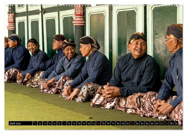 Produktbild: Yogyakarta - Indonesien (hochwertiger Premium Wandkalender 2026 DIN A2 quer), Kunstdruck in Hochglanz