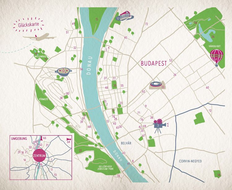 Produktbild: Glücksorte in Budapest