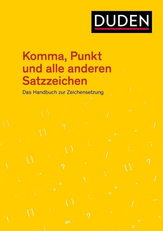 Produktbild: Komma, Punkt und alle anderen Satzzeichen