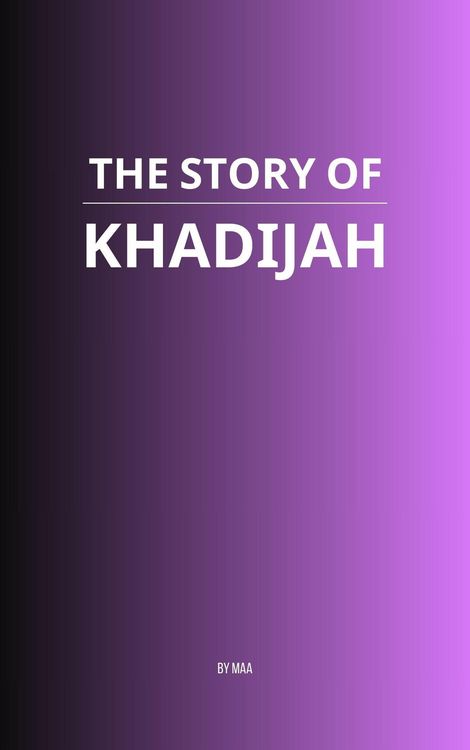 Produktbild: The Story of Khadijah
