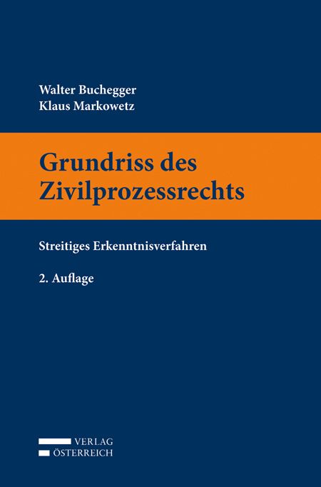 Produktbild: Grundriss des Zivilprozessrechts