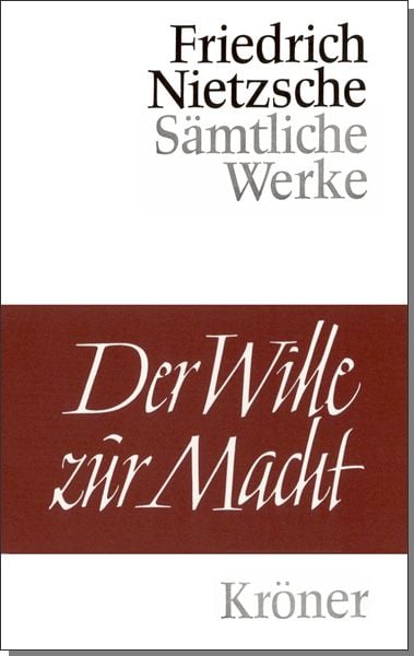 Produktbild: Der Wille zur Macht