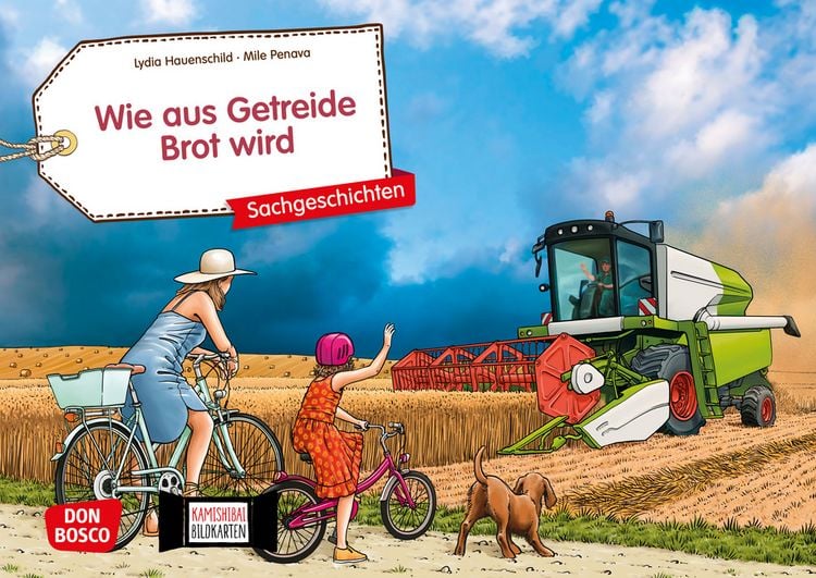 Produktbild: Wie aus Getreide Brot wird. Kamishibai Bildkartenset