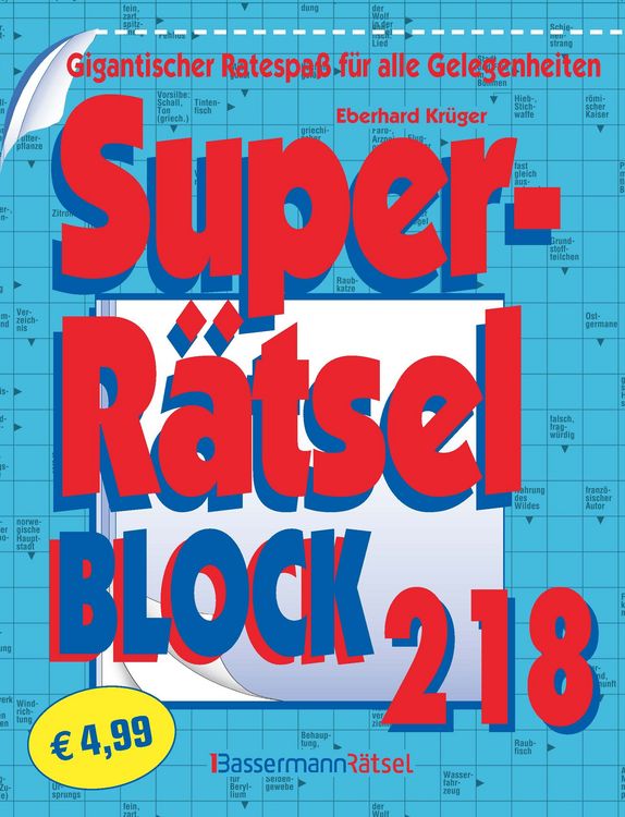Produktbild: Superr&auml;tselblock 218