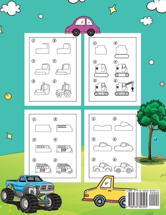 Produktbild: How to Draw Cars, Trucks, and other Vehicles