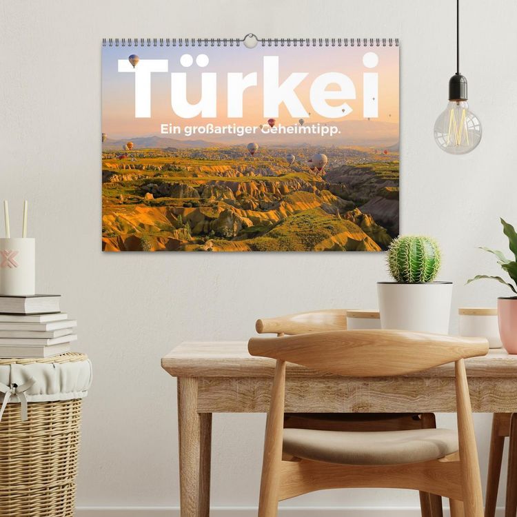 Produktbild: T&uuml;rkei - Ein gro&szlig;artiger Geheimtipp. (Wandkalender 2026 DIN A3 quer), CALVENDO Monatskalender