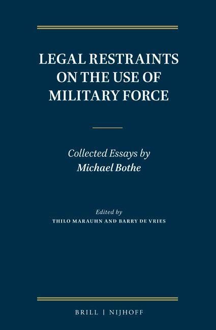 Produktbild: Legal Restraints on the Use of Military Force