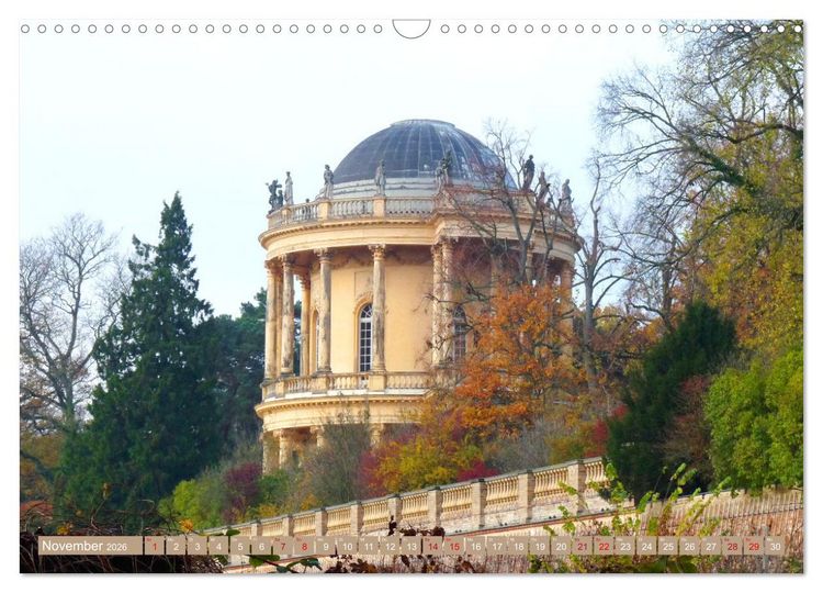 Produktbild: K&ouml;nigliche Residenzen in Potsdam (Wandkalender 2026 DIN A3 quer), CALVENDO Monatskalender
