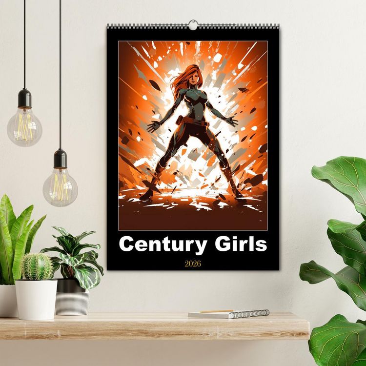 Produktbild: Century Girls (Wandkalender 2026 DIN A2 hoch), CALVENDO Monatskalender