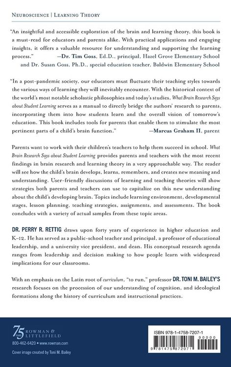 Produktbild: What Brain Research Says about Student Learning