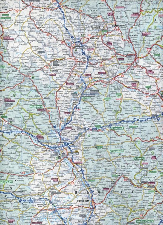 Produktbild: ADAC Bundesl&auml;nderkarte Deutschland 12 Bayern 1:300.000