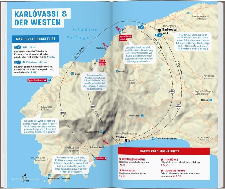 Produktbild: MARCO POLO Reisef&uuml;hrer S&aacute;mos