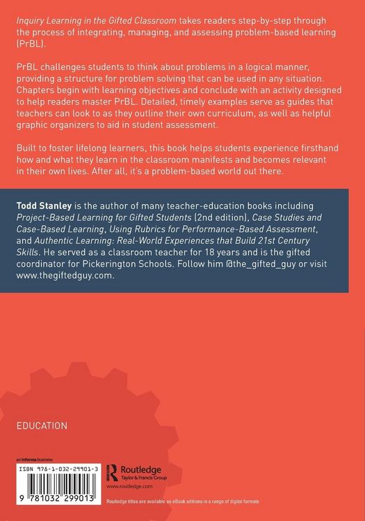 Produktbild: Inquiry Learning in the Gifted Classroom