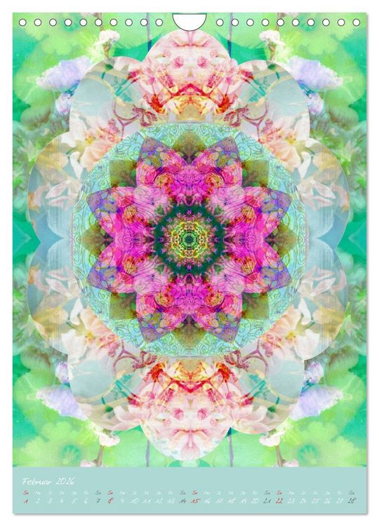 Produktbild: Mandala Energien (Wandkalender 2026 DIN A4 hoch), CALVENDO Monatskalender