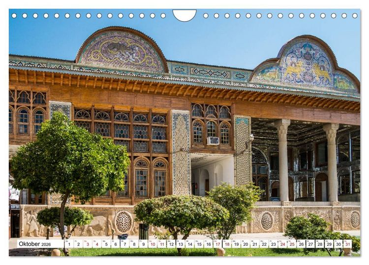 Produktbild: St&auml;dte des Irans - Shiraz (Wandkalender 2026 DIN A4 quer), CALVENDO Monatskalender