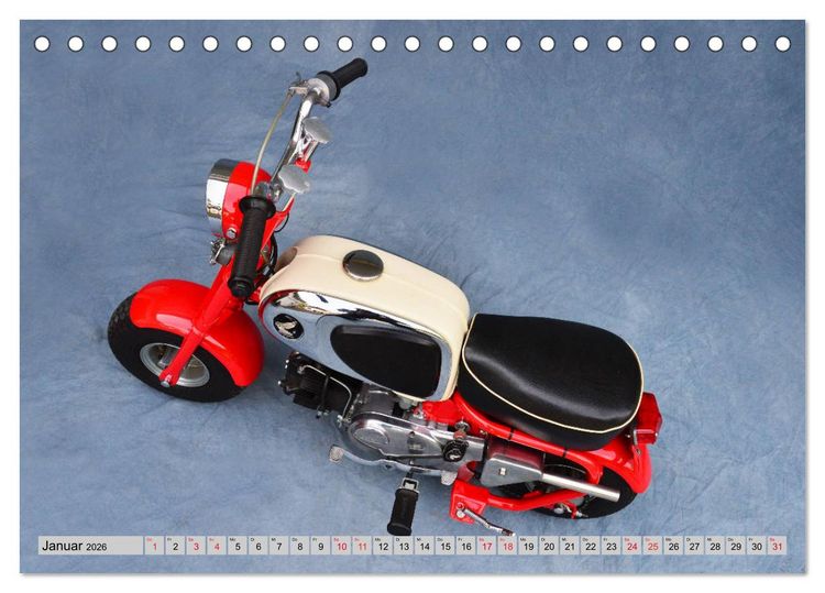 Produktbild: Honda Monkey CZ Mark 1 (Tischkalender 2026 DIN A5 quer), CALVENDO Monatskalender