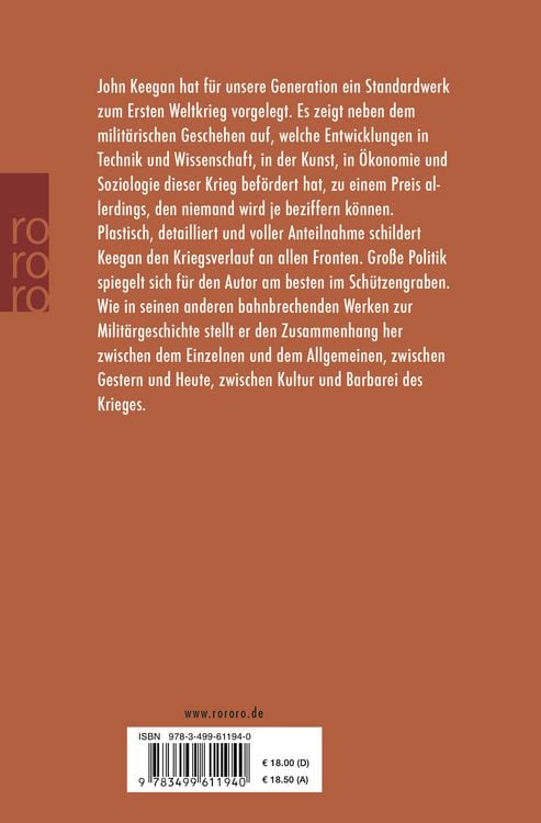 Produktbild: Der Erste Weltkrieg