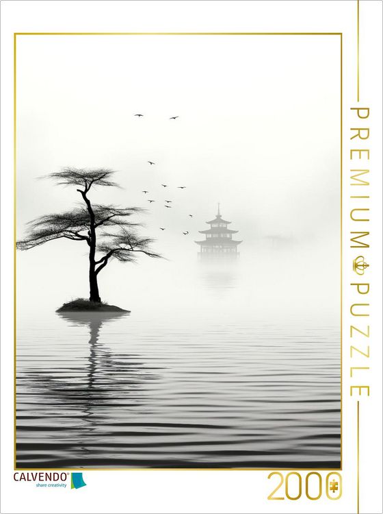 Produktbild: CALVENDO Puzzle Japan, Natur - Ruhe | 2000 Teile Lege-Gr&ouml;&szlig;e 90x67cm Foto-Puzzle f&uuml;r gl&uuml;ckliche Stunden