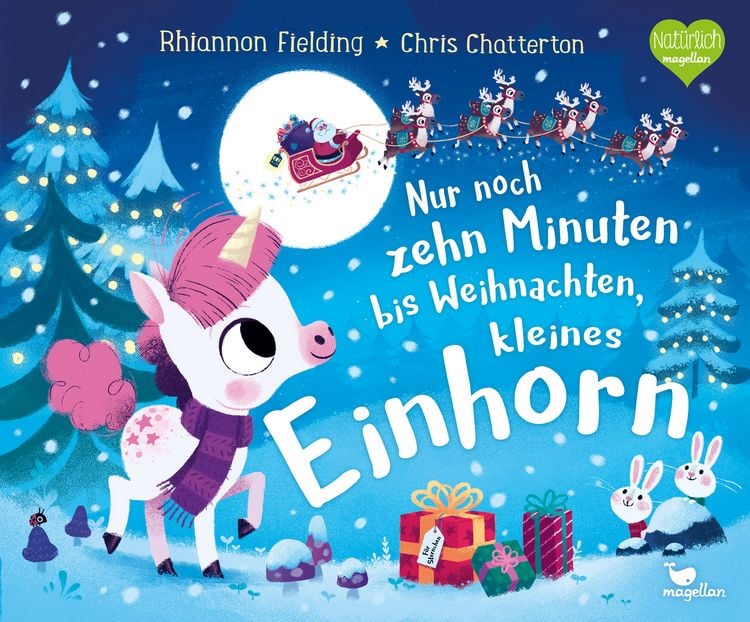 Produktbild: Nur noch zehn Minuten bis Weihnachten, kleines Einhorn