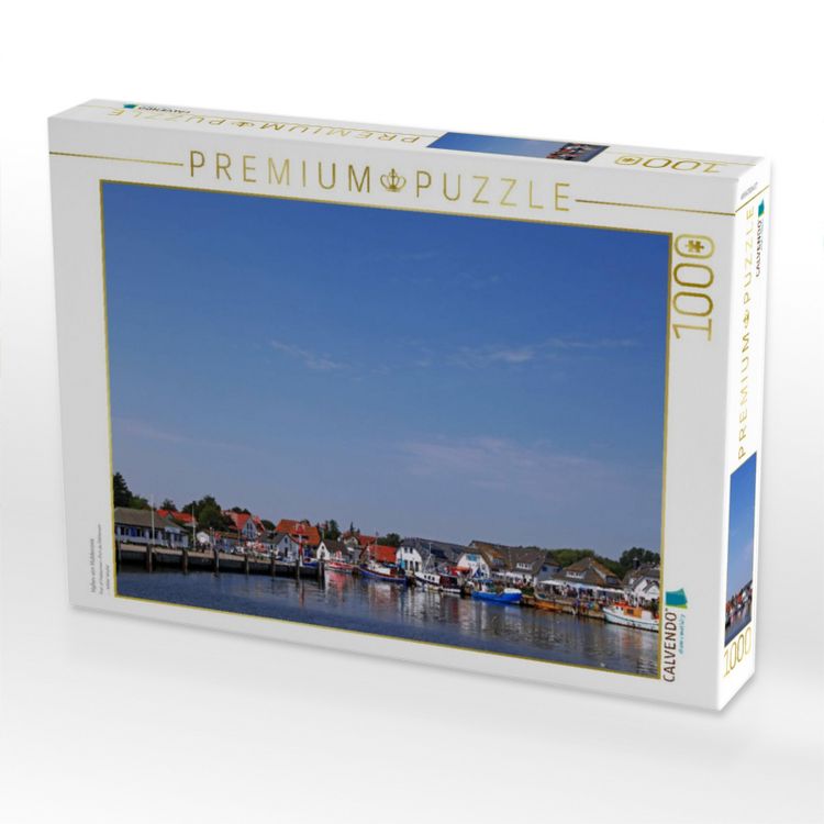 Produktbild: CALVENDO Puzzle Hafen von Hiddensee | 1000 Teile Lege-Gr&ouml;&szlig;e 64x48cm Foto-Puzzle f&uuml;r gl&uuml;ckliche Stunden