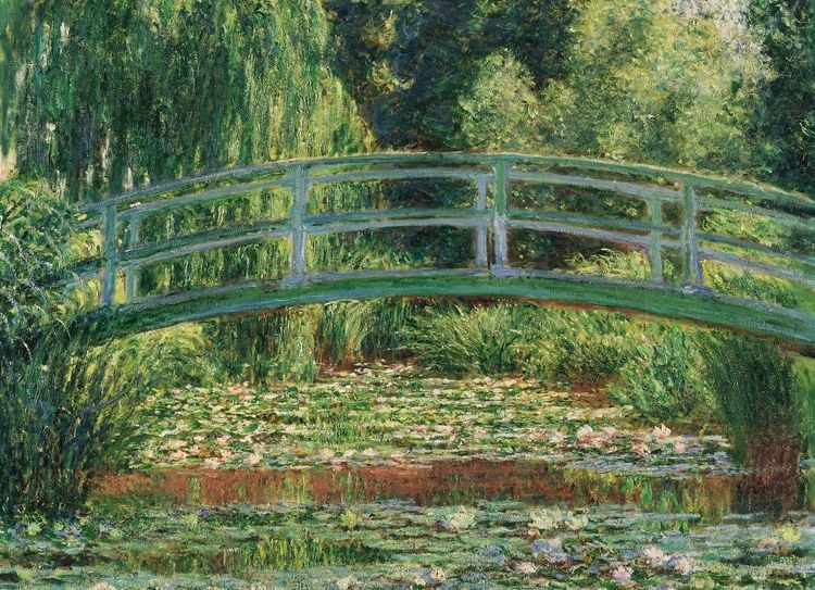 Produktbild: Japanische Br&uuml;cke von Claude Monet 1000 Teile