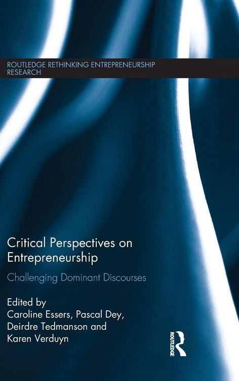 Produktbild: Critical Perspectives on Entrepreneurship