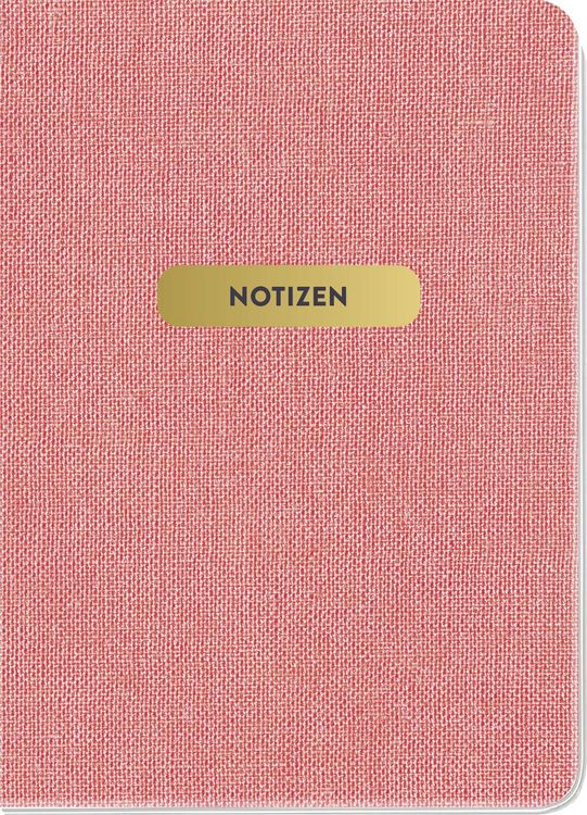 Produktbild: Notizheft Blumengl&uuml;ck Rosa