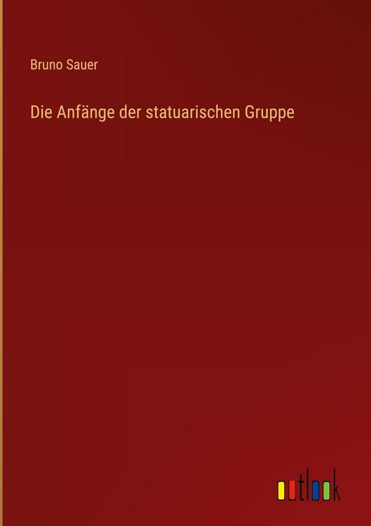 Produktbild: Die Anf&auml;nge der statuarischen Gruppe
