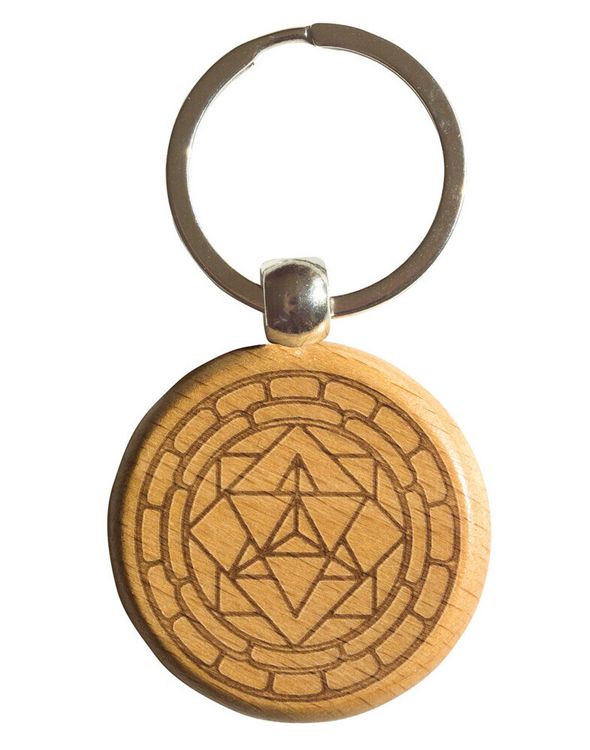 Produktbild: Schl&uuml;sselanh&auml;nger "Merkabah"