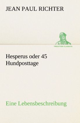 Produktbild: Hesperus oder 45 Hundposttage
