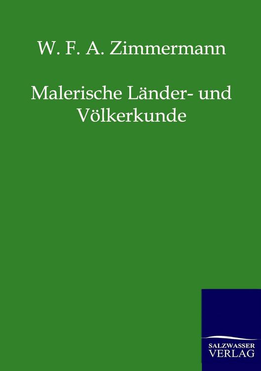 Produktbild: Malerische L&auml;nder- und V&ouml;lkerkunde