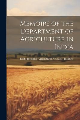 Produktbild: Memoirs of the Department of Agriculture in India
