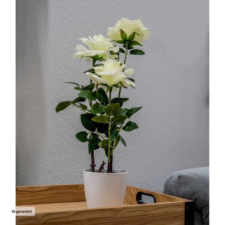 Produktbild: NTK-Collection NTK-Collection Kunstblume Rosen im Topf Leilani