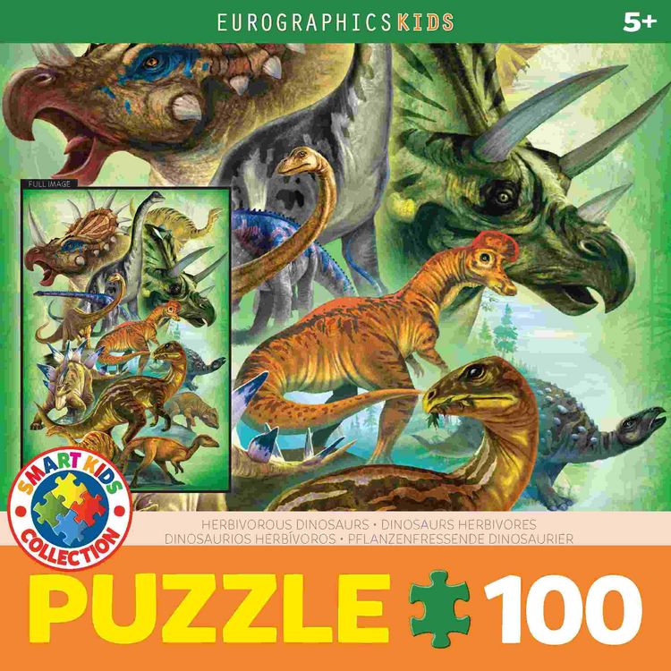 Produktbild: Pflanzenfressende Dinosaurier (Puzzle)