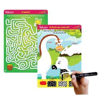 Produktbild: Write and Wipe Kit - Bunte R&auml;tselwelt