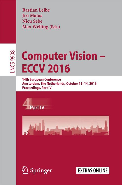 Produktbild: Computer Vision - ECCV 2016