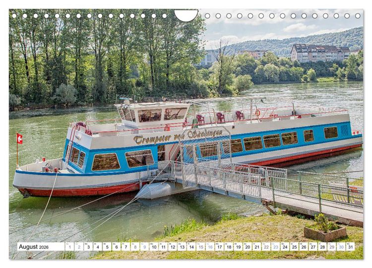 Produktbild: Bad S&auml;ckingen - St&auml;dtle am Hochrhein (Wandkalender 2026 DIN A4 quer), CALVENDO Monatskalender