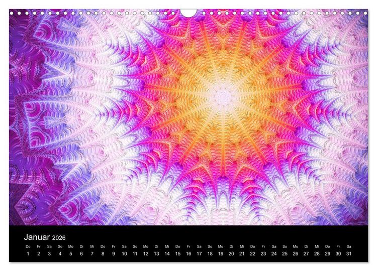 Produktbild: mandala-art (Wandkalender 2026 DIN A3 quer), CALVENDO Monatskalender