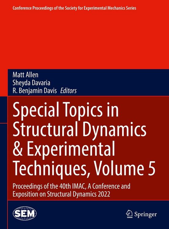 Produktbild: Special Topics in Structural Dynamics & Experimental Techniques, Volume 5