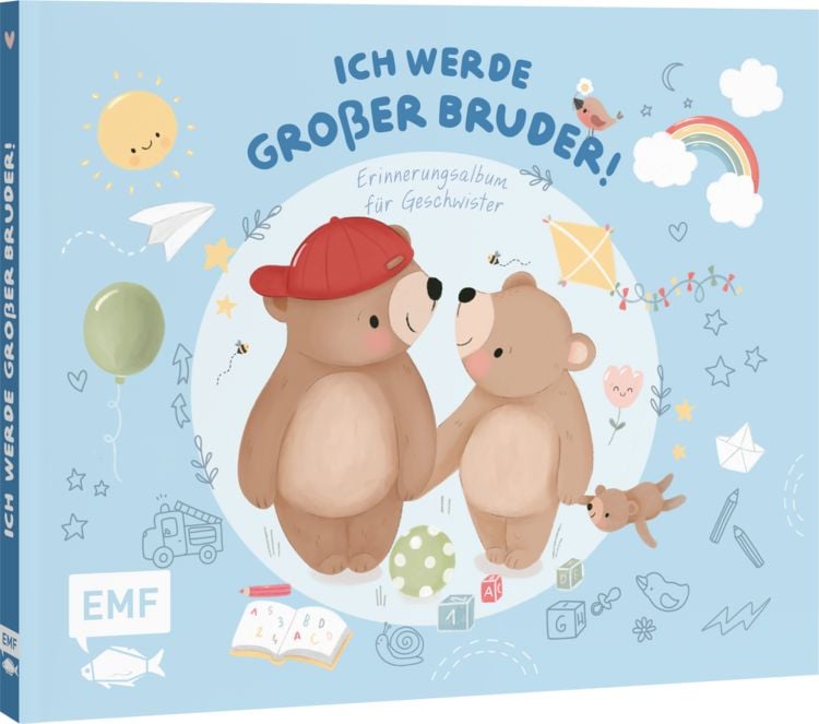 Produktbild: Erinnerungsalbum f&uuml;r Geschwister: Ich werde gro&szlig;er Bruder!