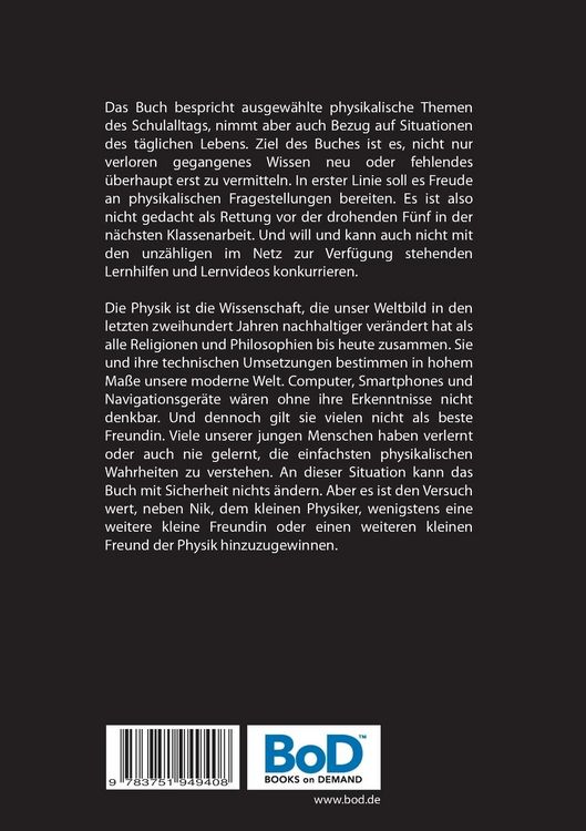 Produktbild: Nik, der kleine Physiker