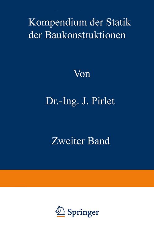 Produktbild: Kompendium der Statik der Baukonstruktionen