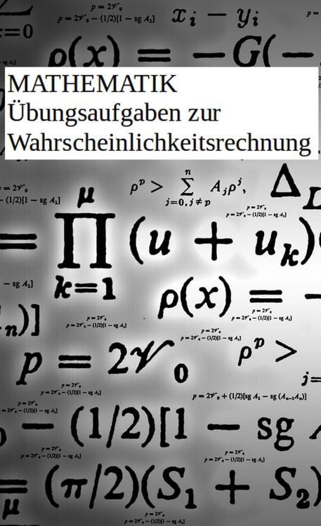 Produktbild: &Uuml;bungsaufgaben Wahrscheinlichkeitsrechnung