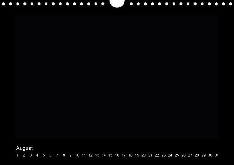 Produktbild: K. A., K: Geburtstags - Bastelkalender - Schwarz (Wandkalen