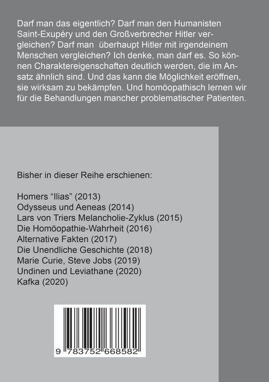 Produktbild: Hom&ouml;opathie und... Eine Sriftenreihe, ein Glasperlenspiel