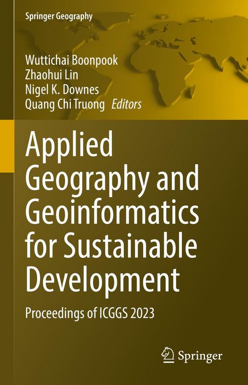 Produktbild: Applied Geography and Geoinformatics for Sustainable Development