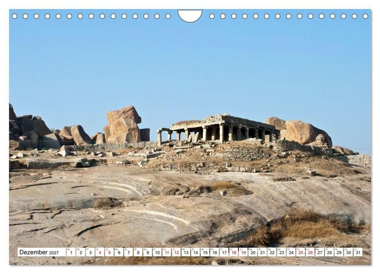 Produktbild: Momente einer Reise - Goa und Karnataka (Wandkalender 2027 DIN A4 quer), CALVENDO Monatskalender