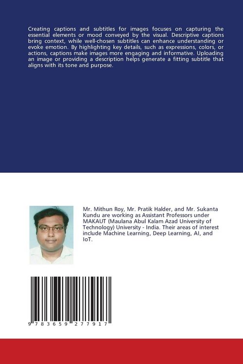 Produktbild: Generating Caption from an Image