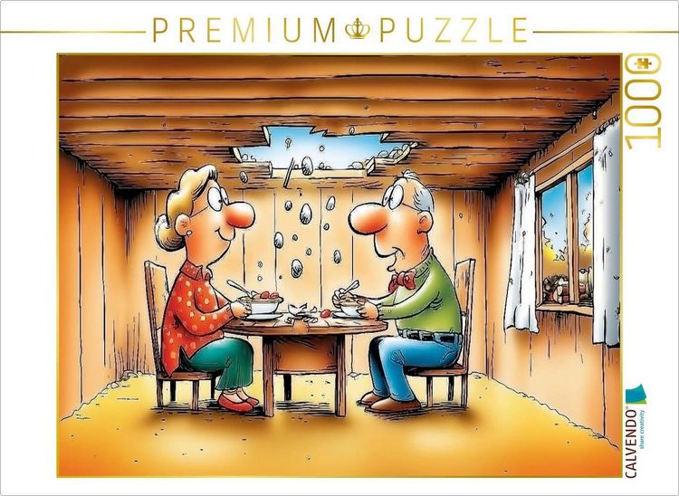 Produktbild: CALVENDO Puzzle Verhagelte Suppe | 1000 Teile Lege-Gr&ouml;&szlig;e 64x48cm Foto-Puzzle f&uuml;r gl&uuml;ckliche Stunden
